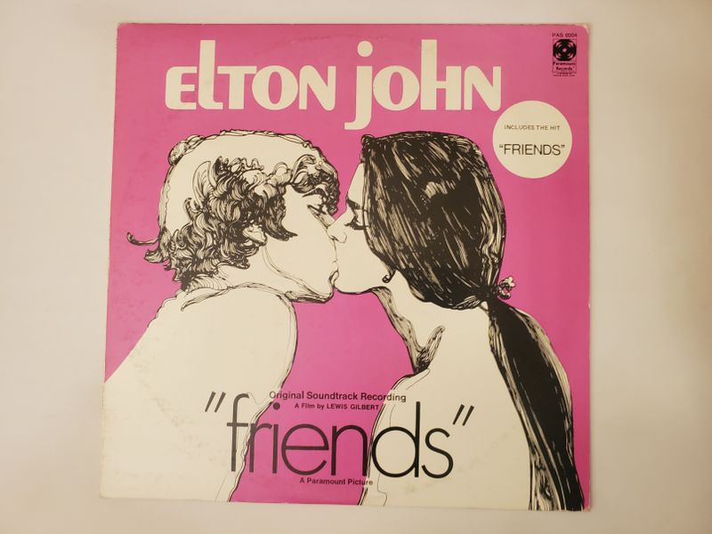 Elton John Friends (Original Soundtrack Recording) vinyl record